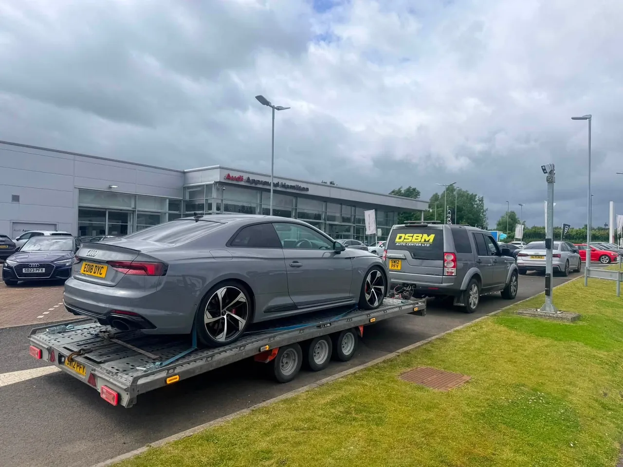 DSBM audi dealership vehicle transport