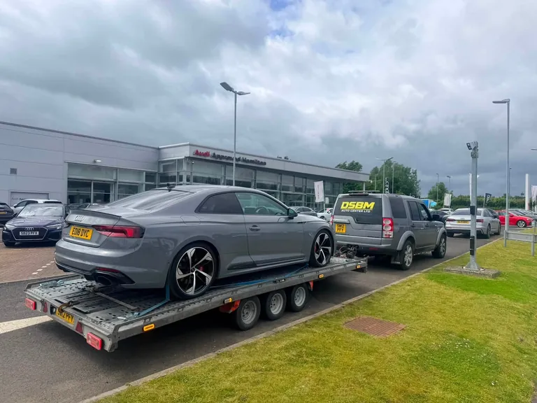 Audi dealership delivery