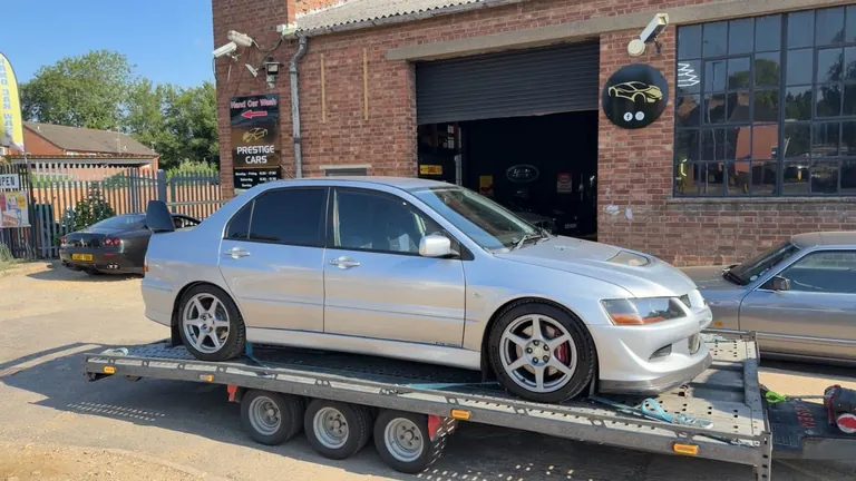Performance car garage delivery