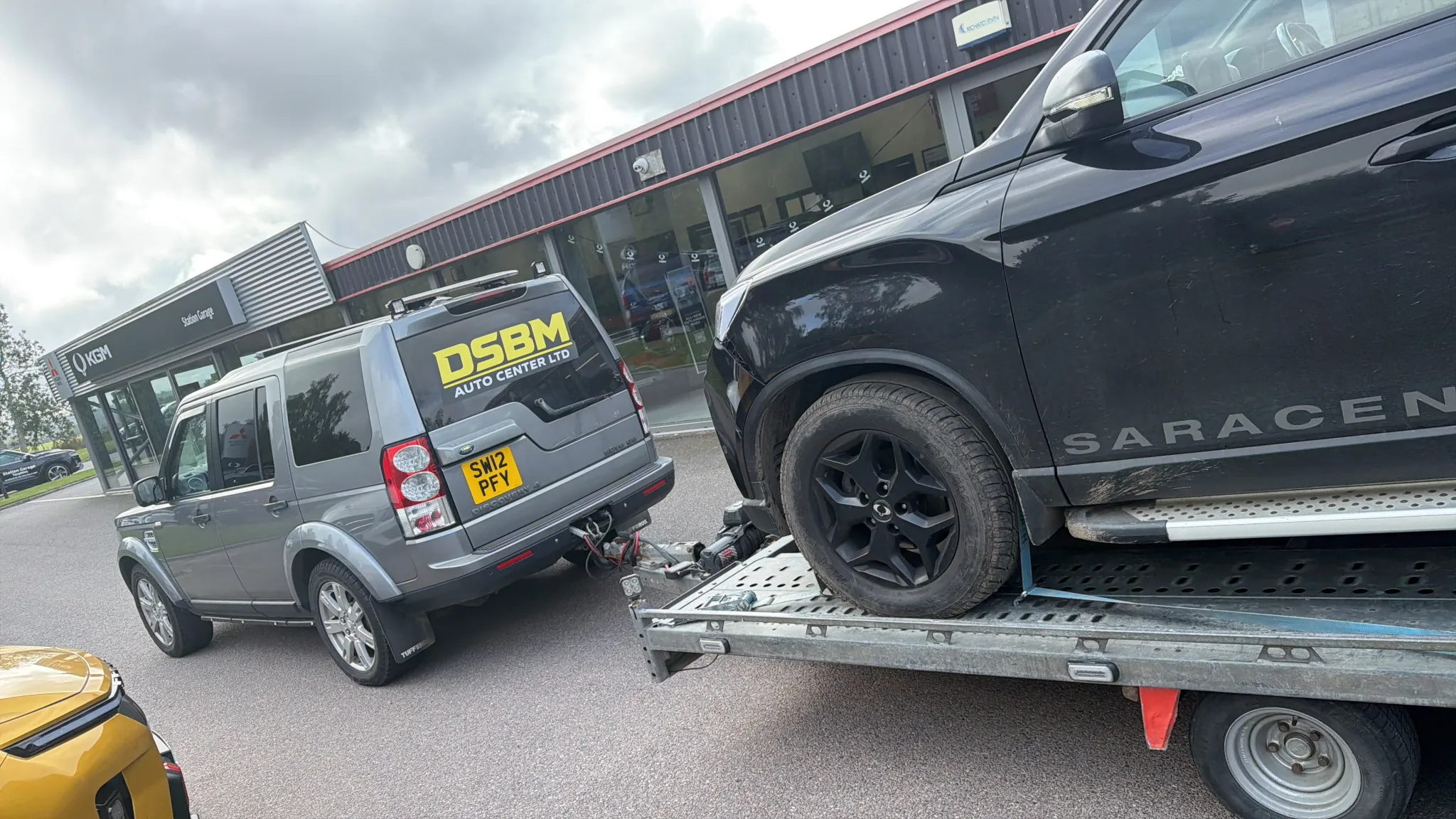 SsangYong Saracen collected from Station Garage KGM